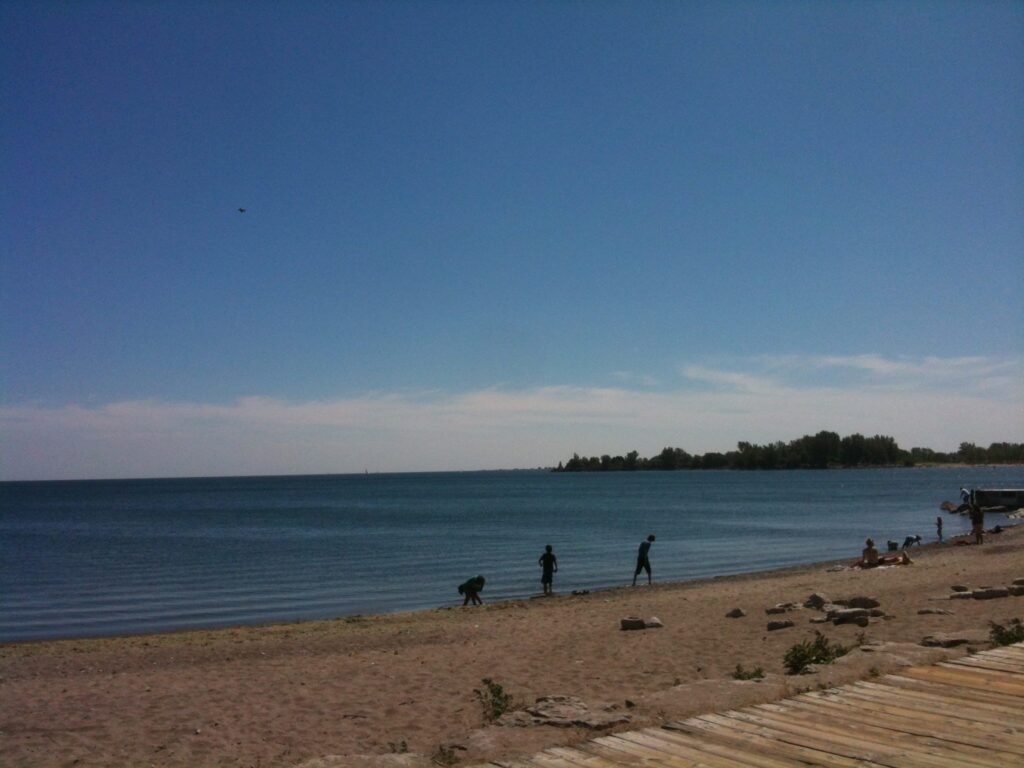 Lake Ontario is still big, and also, swimmable