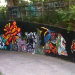 Park mural in Ontario