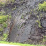 Rock Face by the Road