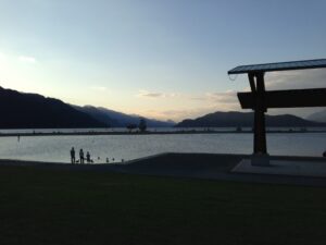 Lake at Harrison Hot Springs